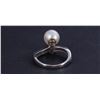 Image 3 : Platinum South Sea Pearl & Diamond Ring