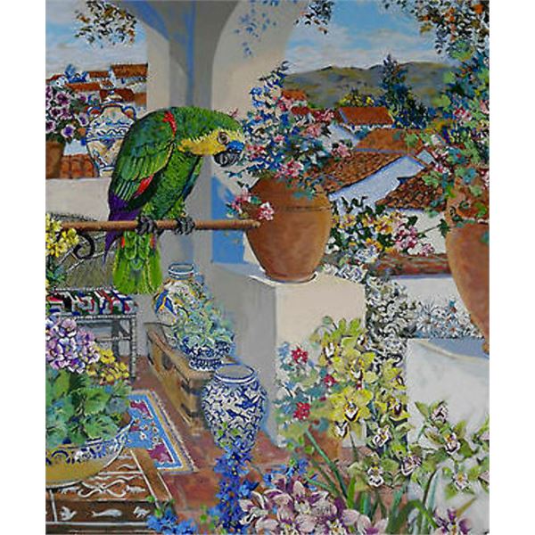 Parrot and Rooftops by John Powell