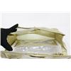 Image 5 : Chanel Classic Vintage Naked Flap Quilted PVC with Gold Leather Maxi Flap Should