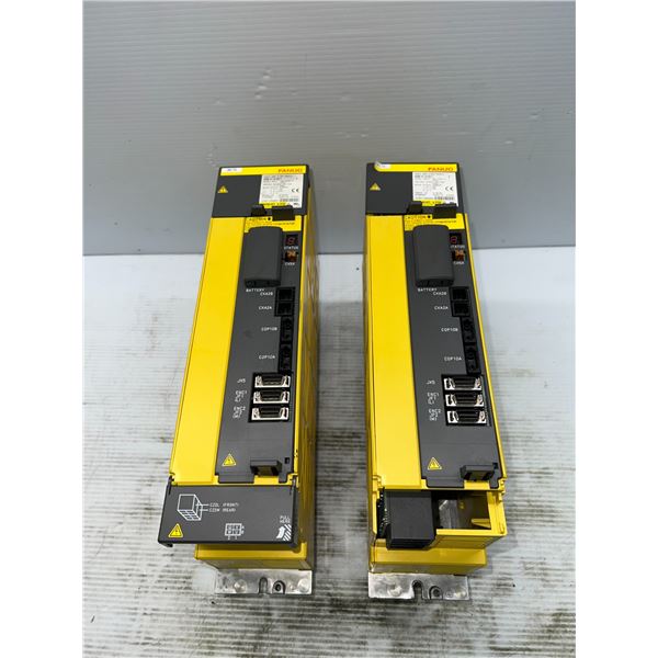 (2) Fanuc #A06B-6114-H211 Servo Amplifier Modules