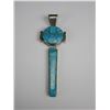 Image 1 : RA Smith Sterling Turquoise Pendent