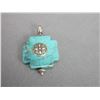 Image 1 : Marked .925 Turquoise Pendent