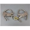 Image 1 : Antique Unmarked Handcuffs With Key