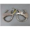 Image 2 : Antique Unmarked Handcuffs With Key