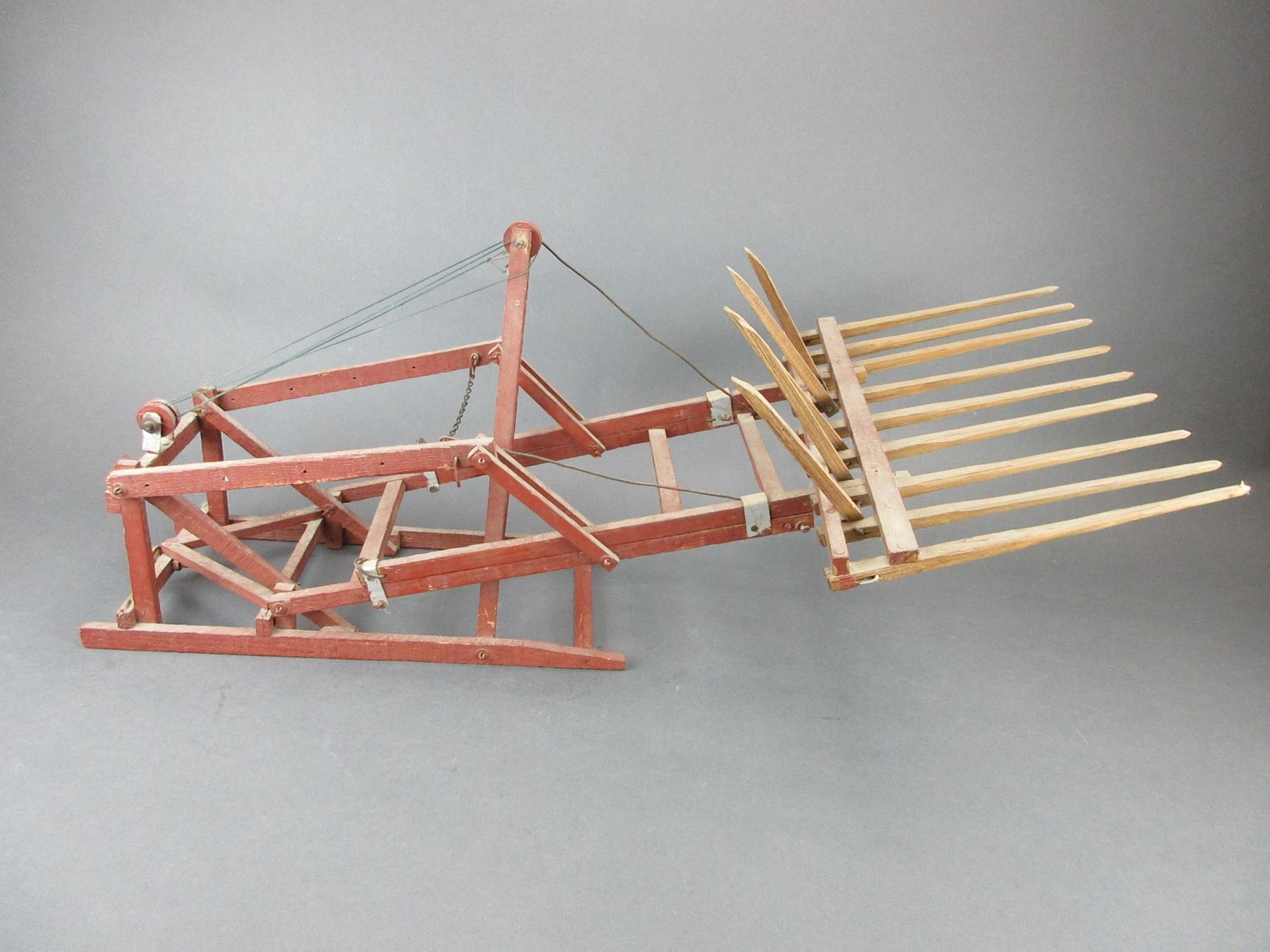 Handmade Miniature Overshot Stacker- 12.5