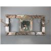 Image 1 : Metal Hatrack With Mirror- 30"X15"