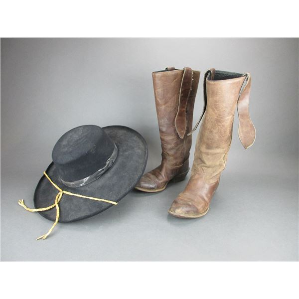 Old Mule Eared Boots- 5X The Last Best Cowboy Hat- 7.25?