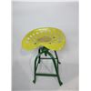 Image 1 : Tin Tractor Seat Stool- 26"H