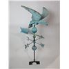 Image 1 : Copper Eagle Weather Vane With Mounting Brackets- 49"H X 23"