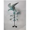 Image 2 : Copper Eagle Weather Vane With Mounting Brackets- 49"H X 23"