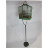 Image 1 : Antique Bird Cage With Stand- 68"