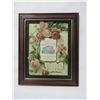 Image 1 : Framed Hennessys Department Store Advertisement From Butte MT- 1899 Calendar- 17" X 14"
