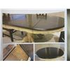 Image 3 : Claw Footed Round Table With Leaf- 30"H X 44"W