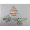 Image 2 : Eagle Pin With Swastika- Merenti 1866 Pendent- RADWJ Swastika Pin