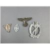 Image 1 : Eagle Pin With Swastika- Deutfthen Frauenmerk Pin- Large Eagle Pin- Dagger And Swastika Pin