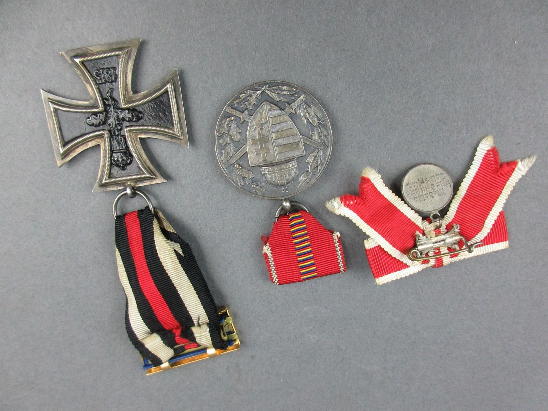 Pro Deo Et Patria 19141918 Medal Swastika Medal Small Eagle With