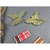 Image 2 : 2 Leaf Pins- Shoulder Braid- Cloth Pin- Ribbon