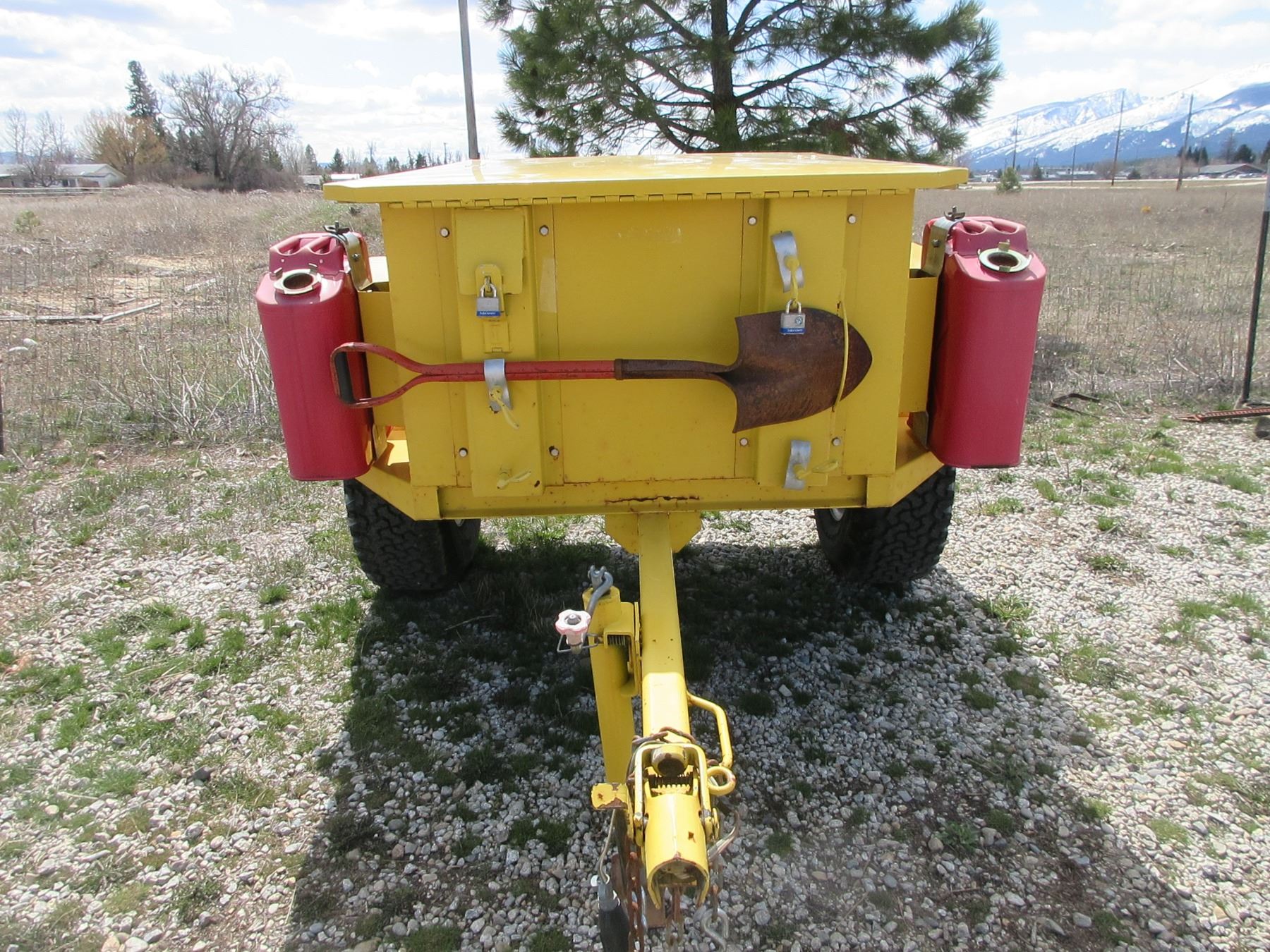 Helder Pack Mule Trailer 3211.5075 All Terrain Tires Mickey