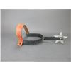 Image 2 : Large Decorative Spur With Spotted Strap- 17"L