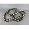 Image 1 : 8.5" X 1.25" String Of Sleigh Bells- 2 Strings Have Been Sewn Together- 57 1.25" Bells