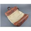 Image 1 : Canvas And Leather Express Bag With Handle- 14" X 12"