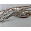 Image 2 : Marked Fleming Silver Overlaid Filigree Bit- California Cheek- Salinas Mouth- Slobber Bar- Ball Rein