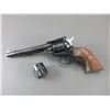 Image 1 : Ruger New Model Single Six Revolver- .22- .22 Mag Convertible- 6.5" Barrel- Very Good Condition
