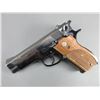 Image 2 : Smith And Wesson Model 39 Semi Automatic Pistol- 9MM- 4" Barrel- Checkered Grips- 2 Mags- Fair Condi