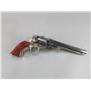 Image 2 : Unmarked Uberti Model 1851 Percussion Revolver- .36- 7.5" Barrel- Engraved Cylinder- Good To Fair Co