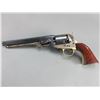 Image 2 : Unmarked Uberti Model 1851 Percussion Revolver- .36- 7.5" Barrel- Engraved Cylinder- Good Condition-