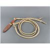 Image 3 : Rawhide Romal Reins Attributed To Steve Guitron- 96" With Popper- New