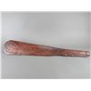 Image 3 : Unmarked Rifle Scabbard Handcarved On Both Sides- Good Condition- 40" X 7.5"