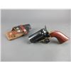 Image 1 : F. lli Pietta Percussion Pepperbox Style Revolver- .36- 3" Barrels- Case Hardened- Holster- Good Con