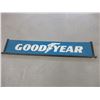 Image 1 : Heavy Gauge Goodyear Tin Sign- 66" X 12"
