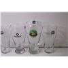 Image 3 : (5) beer Glasses