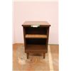 Image 3 : *Small Wooden Nightstand - 14" x 16" x 28"