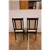 Image 5 : *(2) Wood Dining Chairs