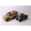 Image 2 : (2) Toy Army Vehicles