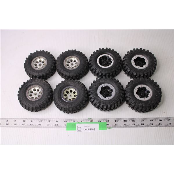 (8) R.C. Car Wheels