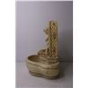 Image 4 : Small Ceramic Water Fountain with Figurine