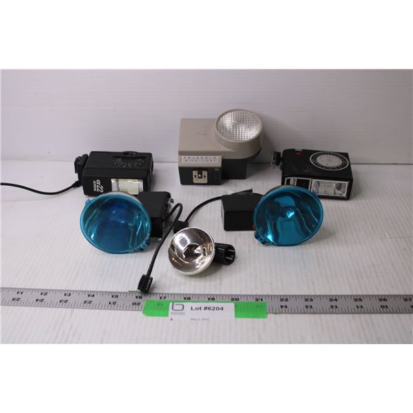 Vintage Camera Flash Accessory Attachments - Polaroid