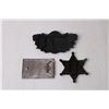 Image 3 : (3) Assorted Belt Buckles