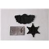 Image 3 : (3) Assorted Belt Buckles