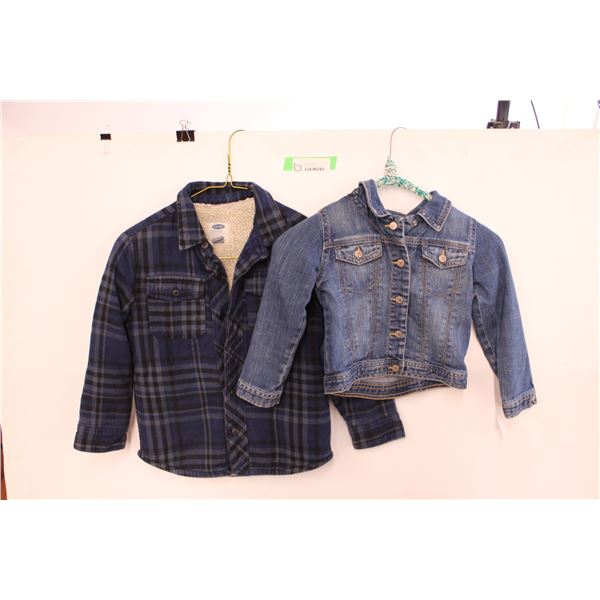 (2) Kids Jackets - Size Small