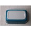 Image 4 : (3) Blue Pyrex Butter Dishes without Lids