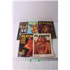 Image 1 : (5) Vintage Playboy Magazines - 1976