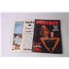 Image 4 : (3) Vintage Playboy Magazines - 1974 and 1975 (Cover and Back Coming Off One)