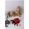 Image 2 : (6) Assorted Beanie Babies