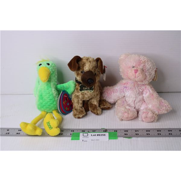 (3) Assorted Beanie Babies