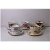 Image 3 : (5) Tea Cups and Saucers